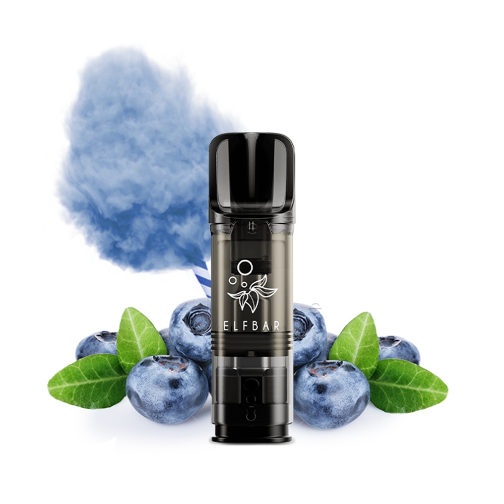 Elfbar ELFA POD (2stk) - Blueberry Cotton Candy 20mg