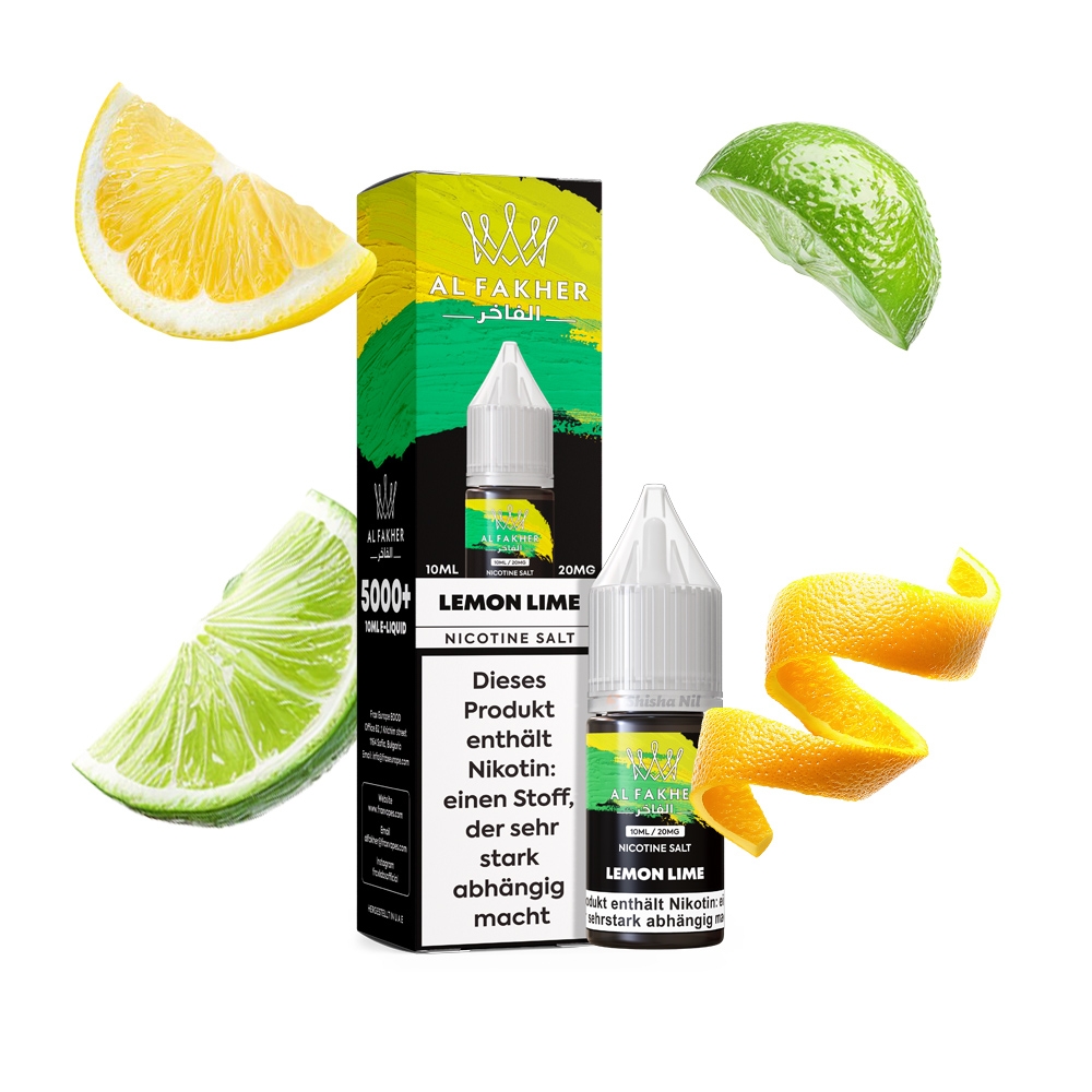Al Fakher Liquid 20mg - Lemon Lime