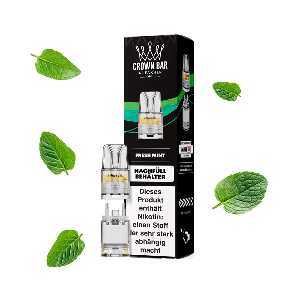 Al Fakher Mini Pods 3000 - Fresh Mint