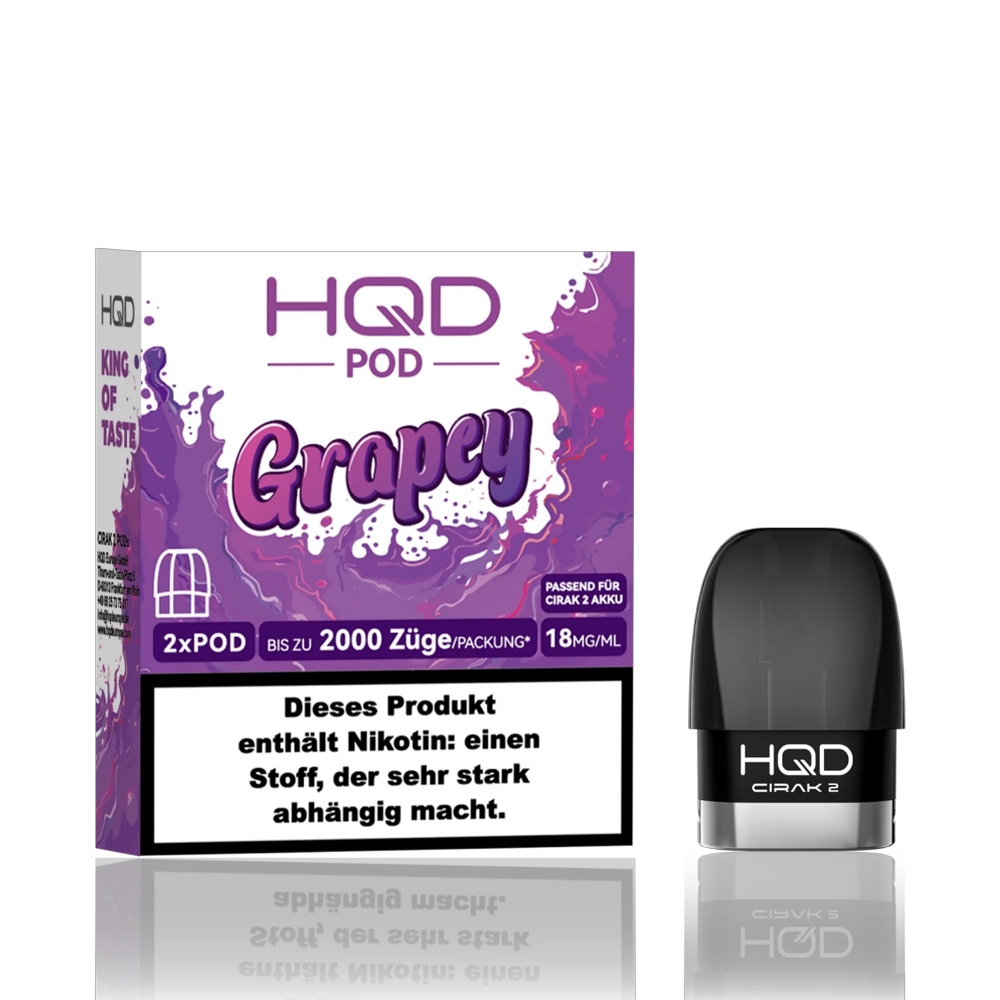 HQD Cirak 2 - Grapey - Pod (2er Pack)