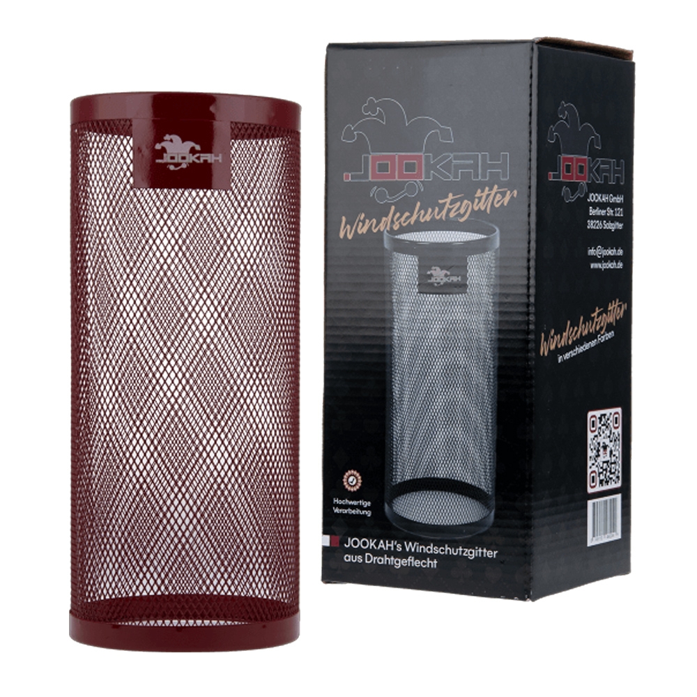 Jookah Windschutzgitter XXL - Rot