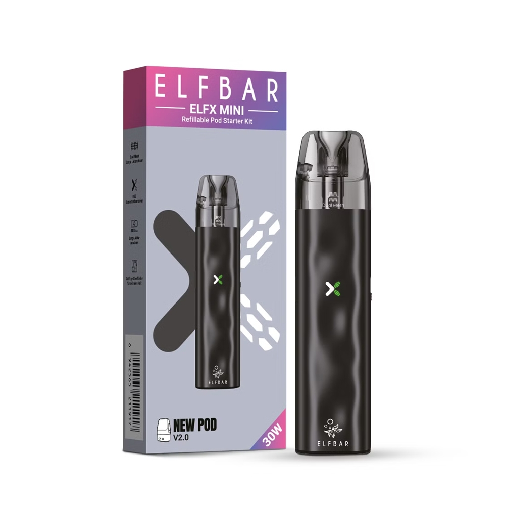 Elfbar ELFX Mini Refillable Kit - Black