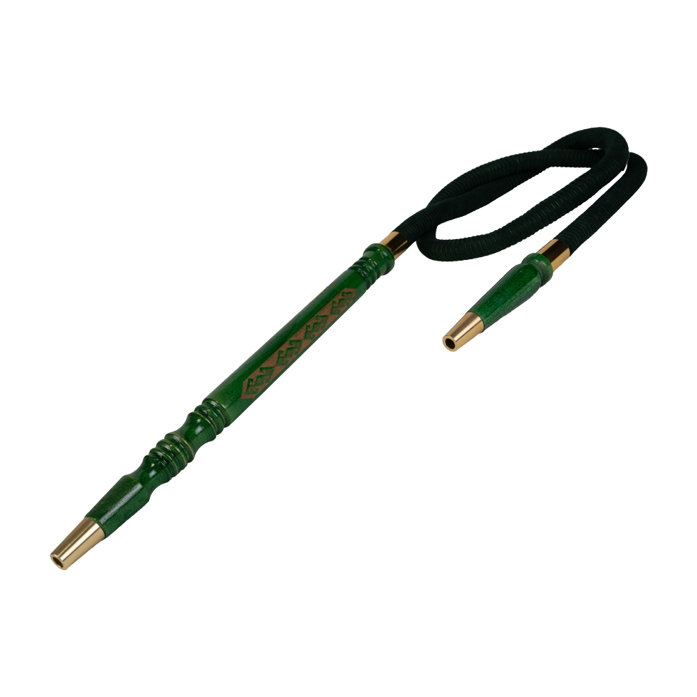 Efendi Kastanienholz Lederschlauch - Grün Natur