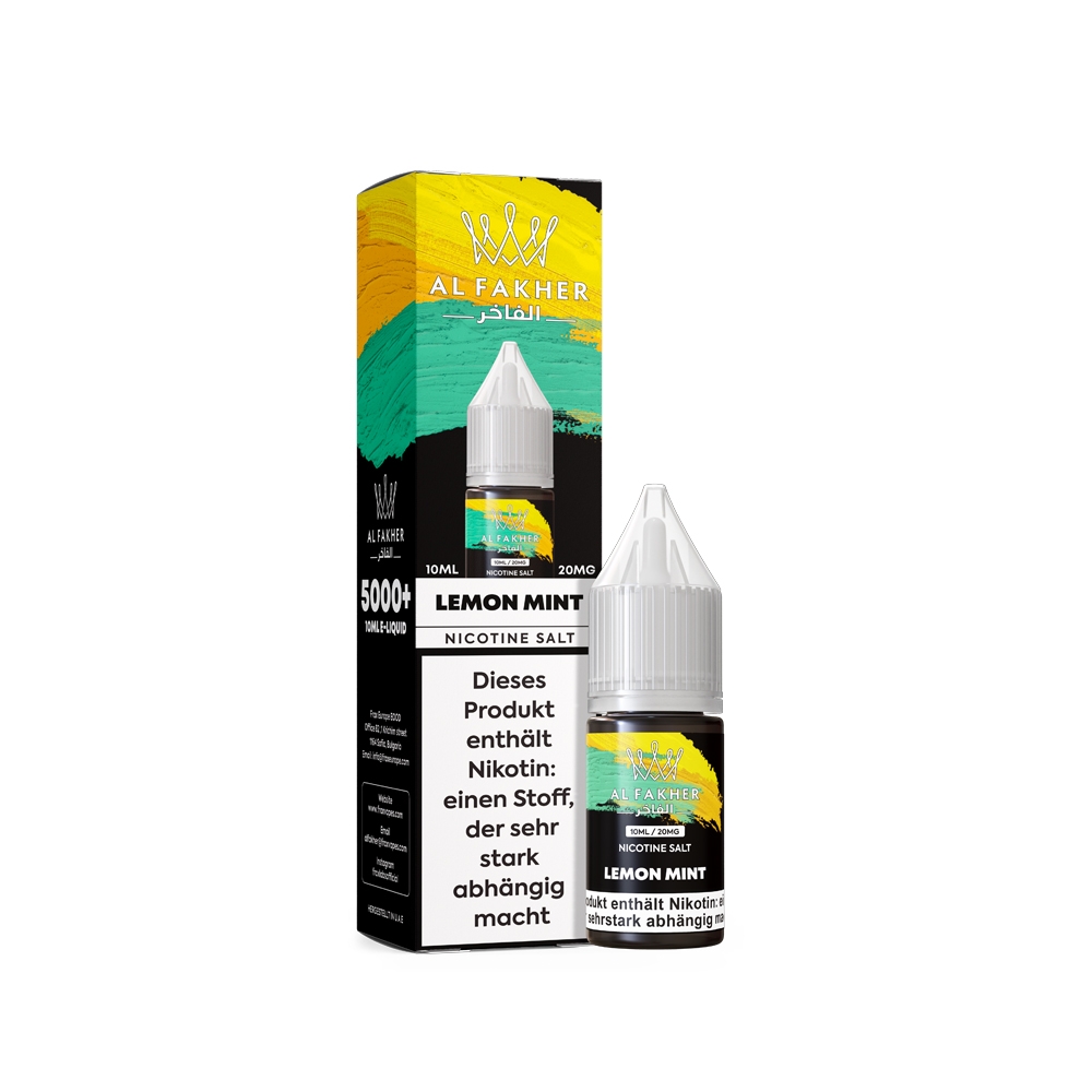 Al Fakher Liquid 20mg - Lemon Mint