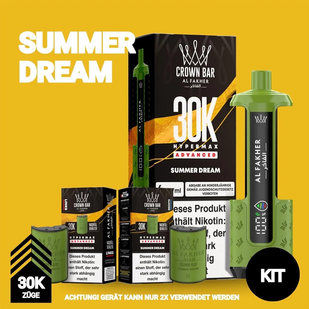 Al Fakher 30K Hypermax - Summer Dream Al Fakher 30K Hypermax - Summer Dream