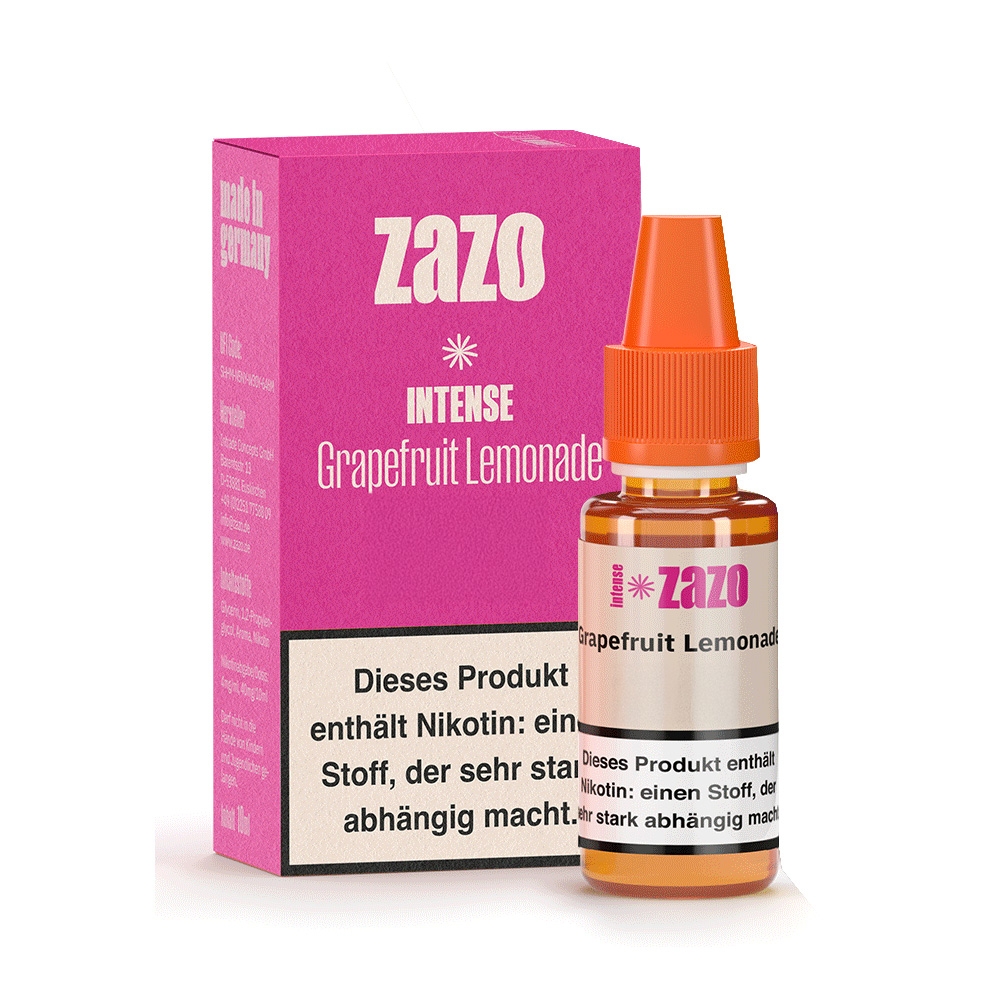 Zazo Intense Liquid 20mg - Grapefruit Lemonade
