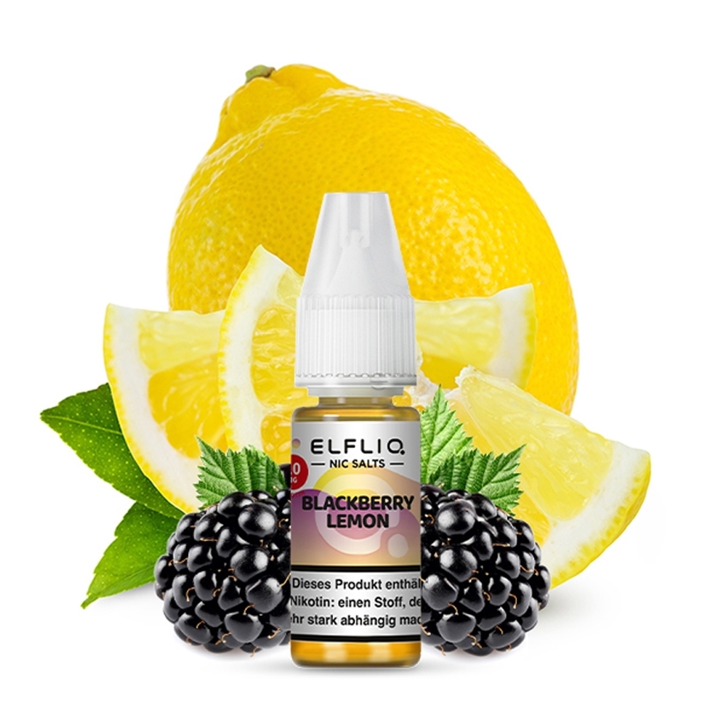ELFLIQ Nikotinsalz Liquid 10mg - Blackberry Lemon