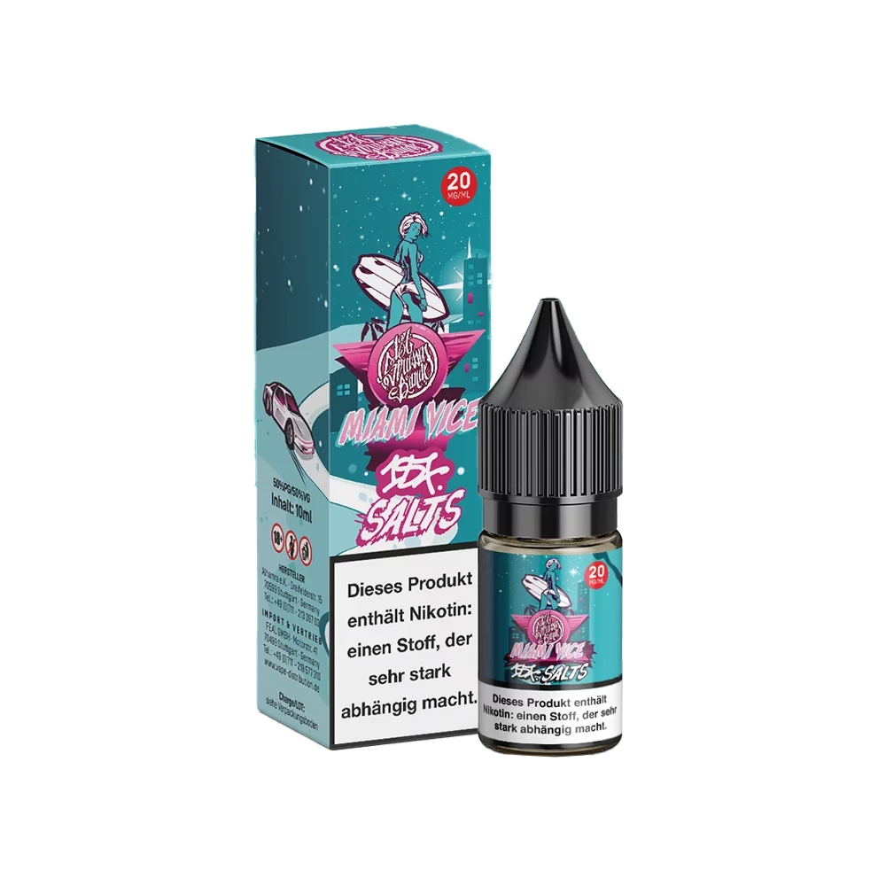 187 NicSalt Liquid 20mg - Miami Vice 
