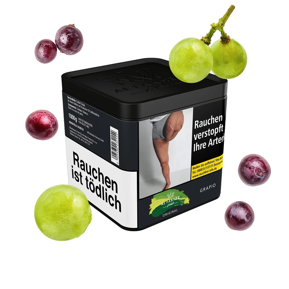 Al Fakher Tobacco 1kg - Grapio