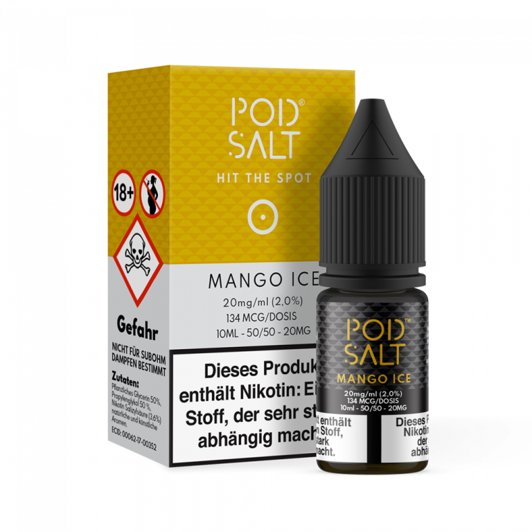 POD SALT Core Liquid 11mg - Mango Ice