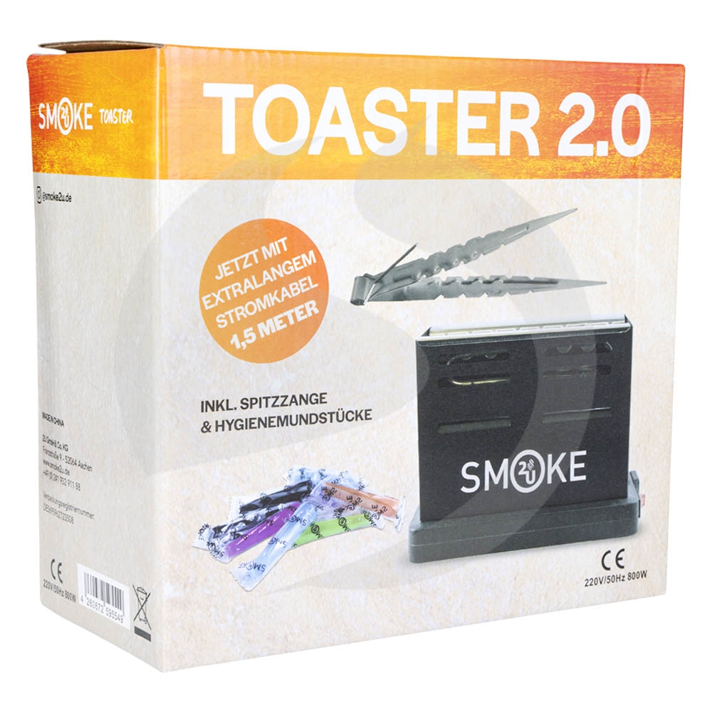 Smoke2u Kohleanzünder - Toaster 2.0