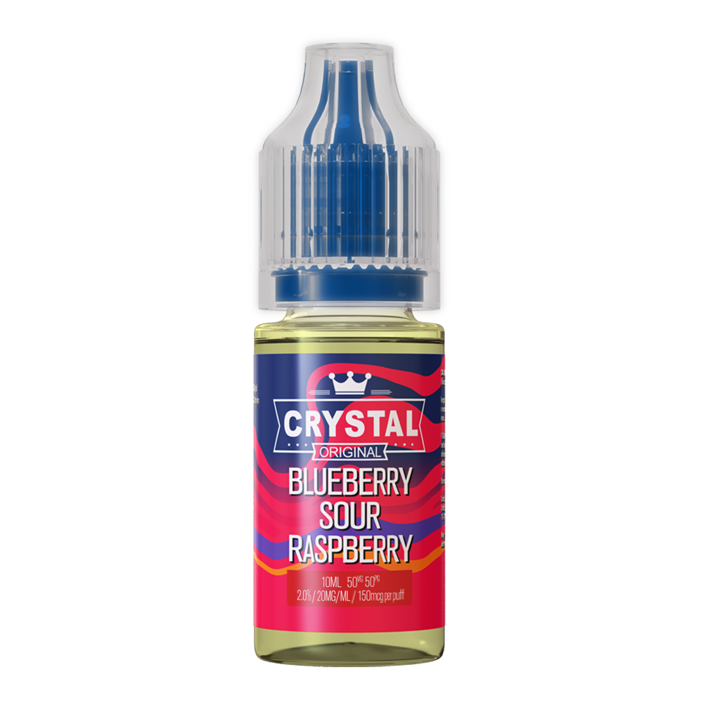SKE Crystal Nic Salt E-Liquid 20mg - Blueberry Sour Raspberry