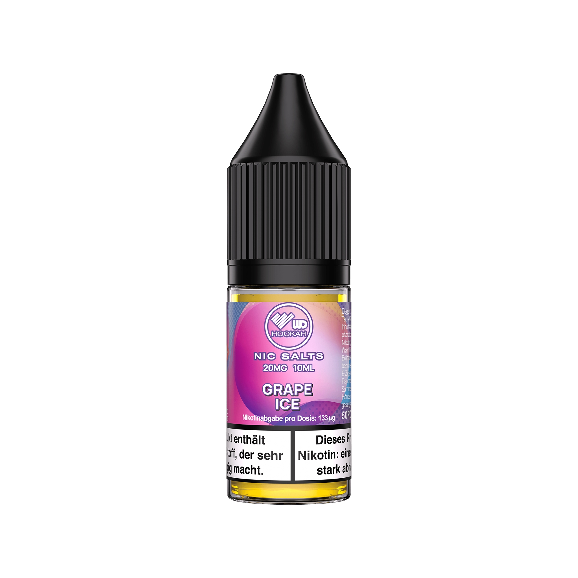 WD Hookah NicSalt 20mg - Grape Ice