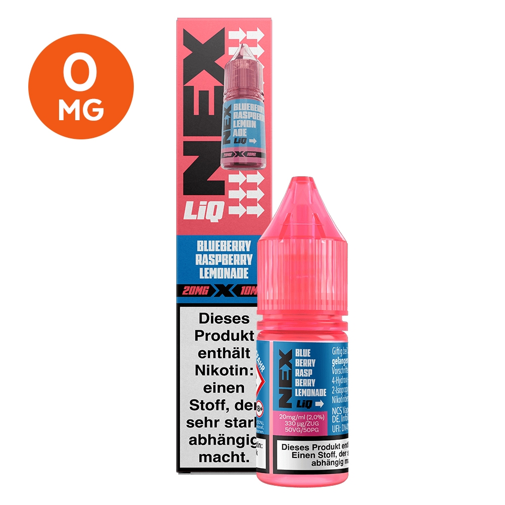 Nexliq Liquid 0mg - Blueberry Raspberry Lemonade