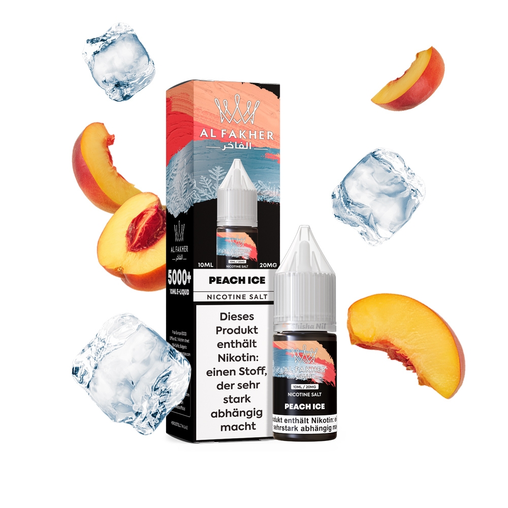 Al Fakher Liquid 20mg - Peach Ice