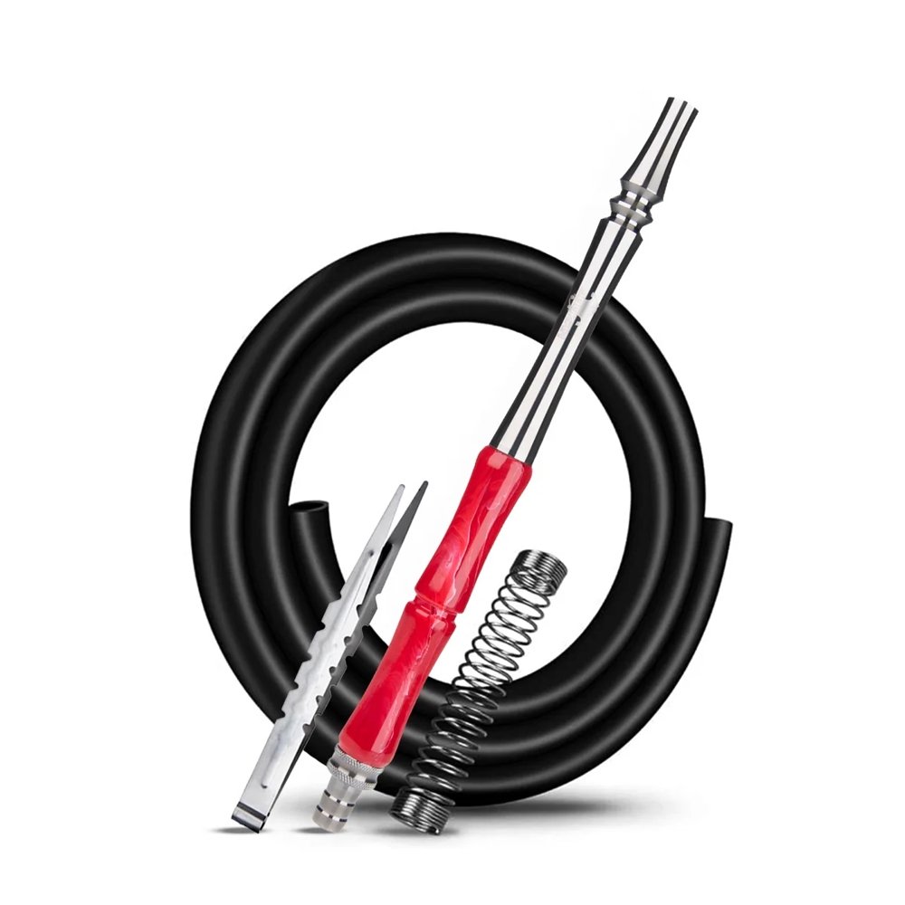 Jookah Shisha Royal Flush - Black Steel/Red