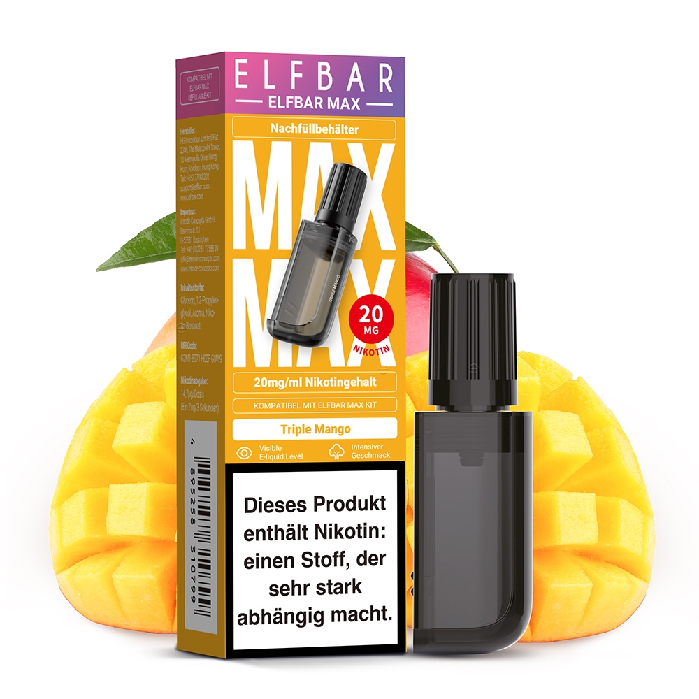 Elfbar Max Pod - Triple Mango