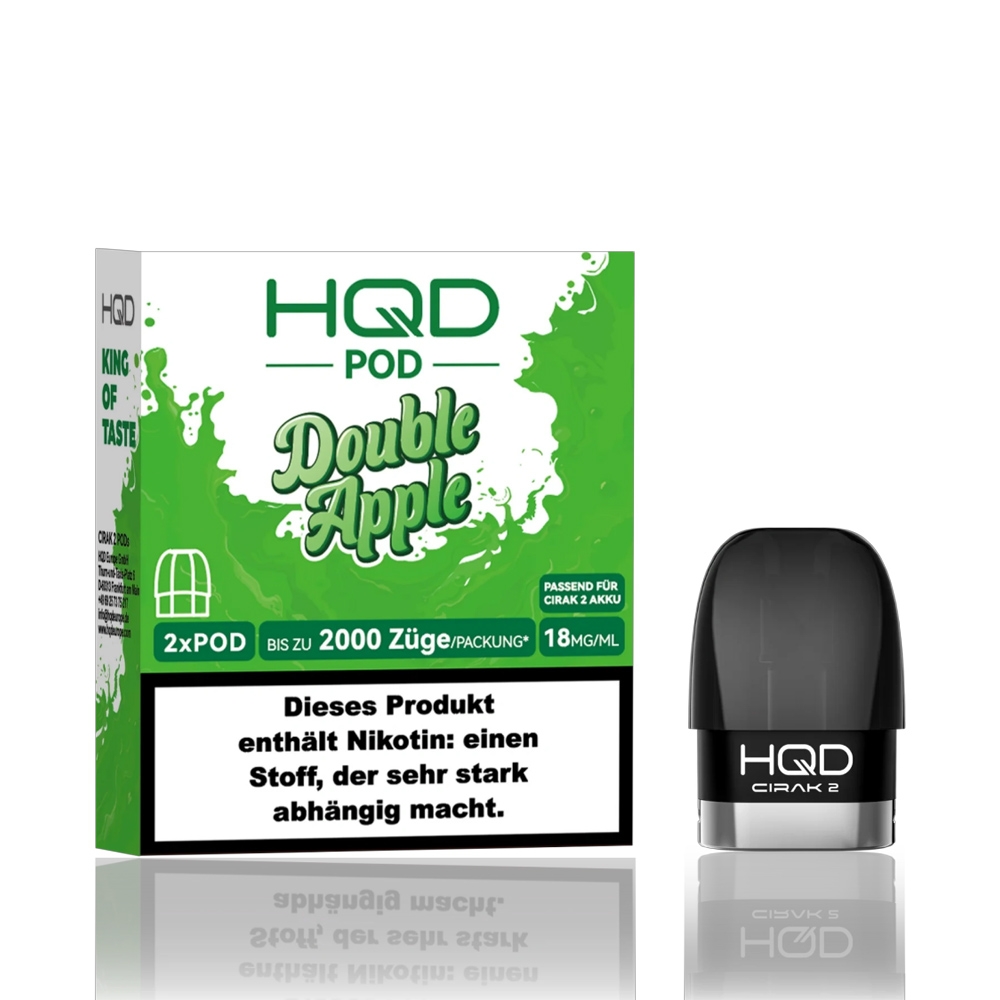 HQD Cirak 2 - Double Apple - Pod (2er Pack)