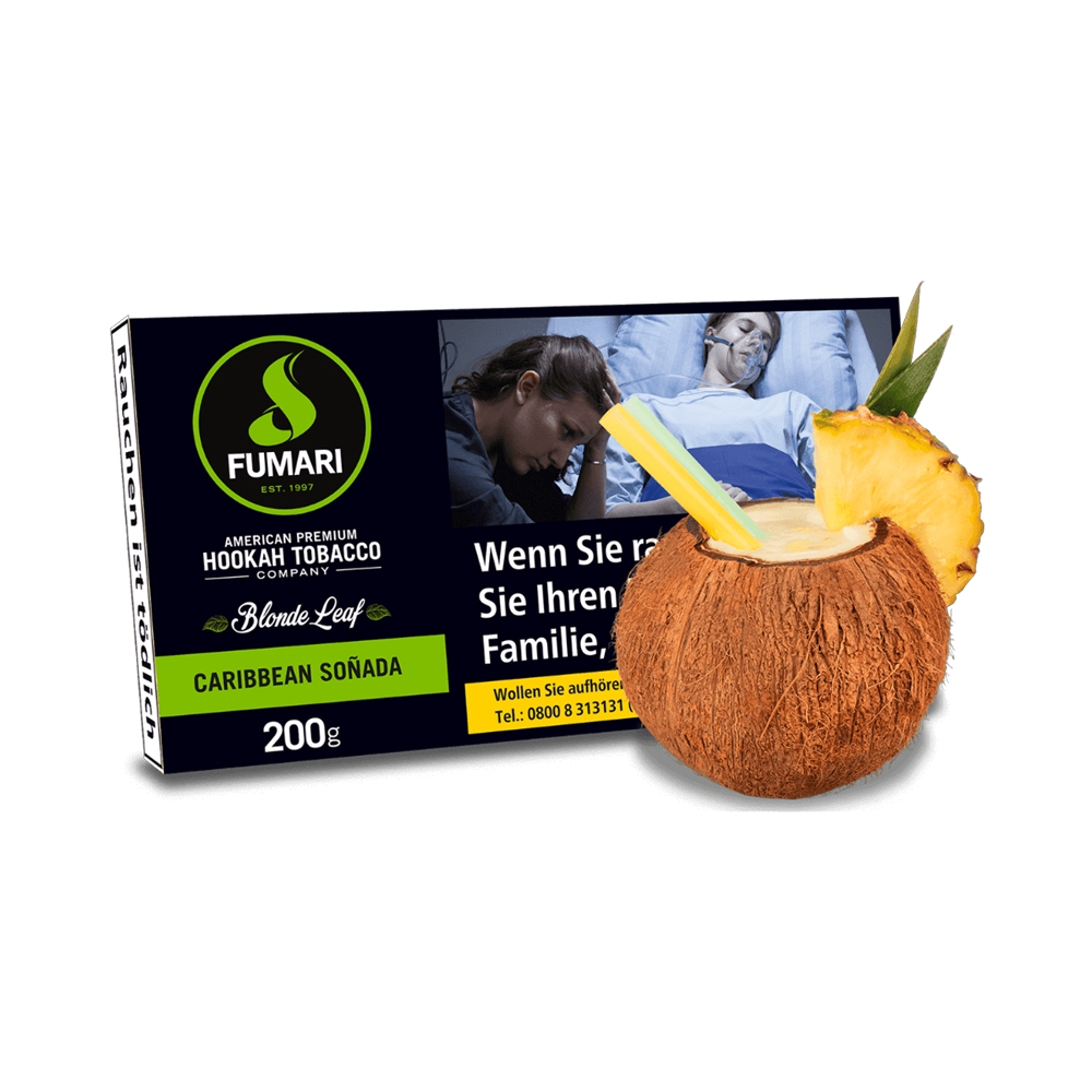 Fumari Tobacco 200g - Caribbean Sonada
