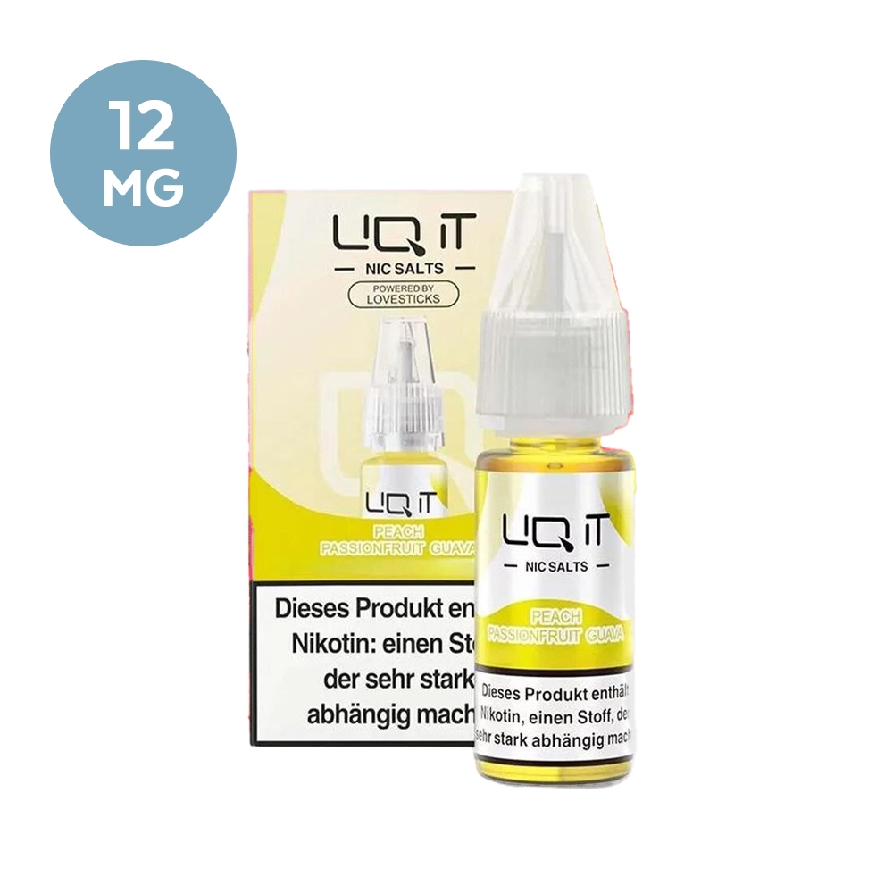 Lovesticks LIQ IT 12mg - Peach Passionfruit Guava 