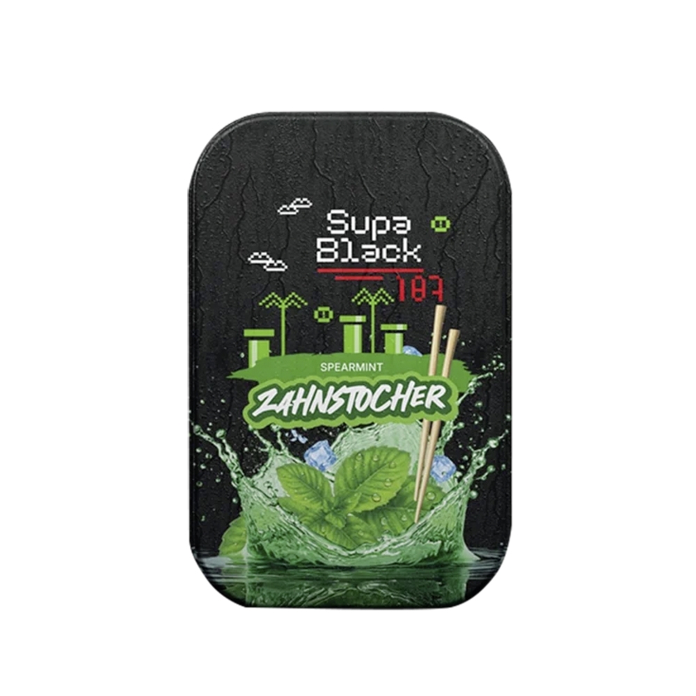 187 Zahnstocher - Supa Black (100stk.)