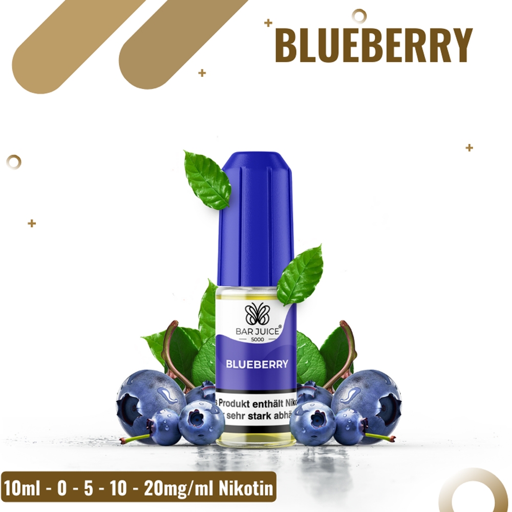 Bar Juice 5000 Nicsalt 0mg - Blueberry