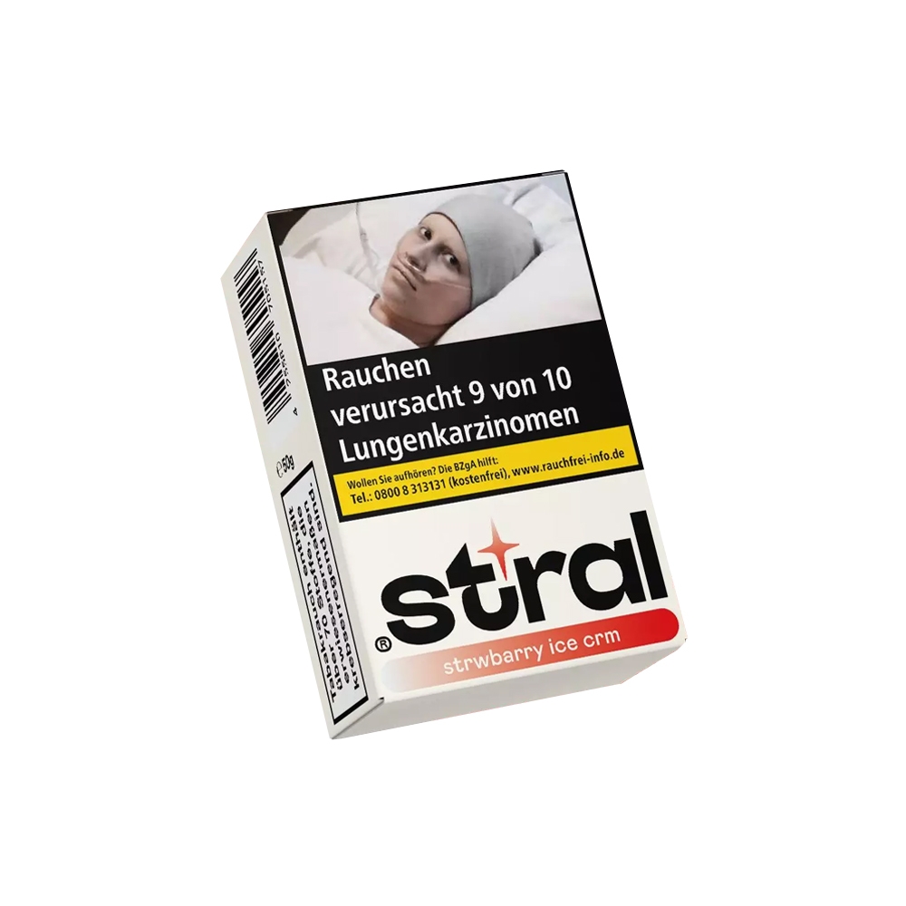 Stral Tobacco 50g - Strwbarry Ice Crm