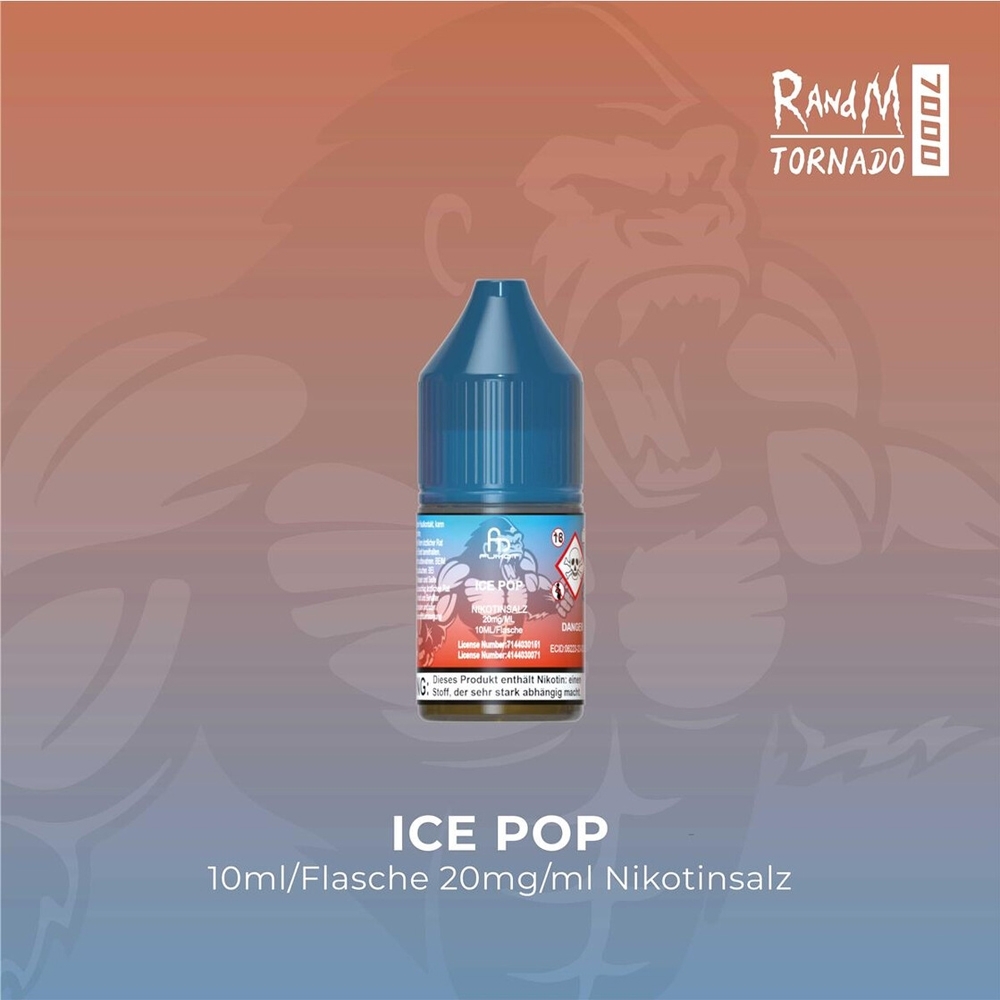 RandM Tornado Liquid 20mg - Ice Pop 