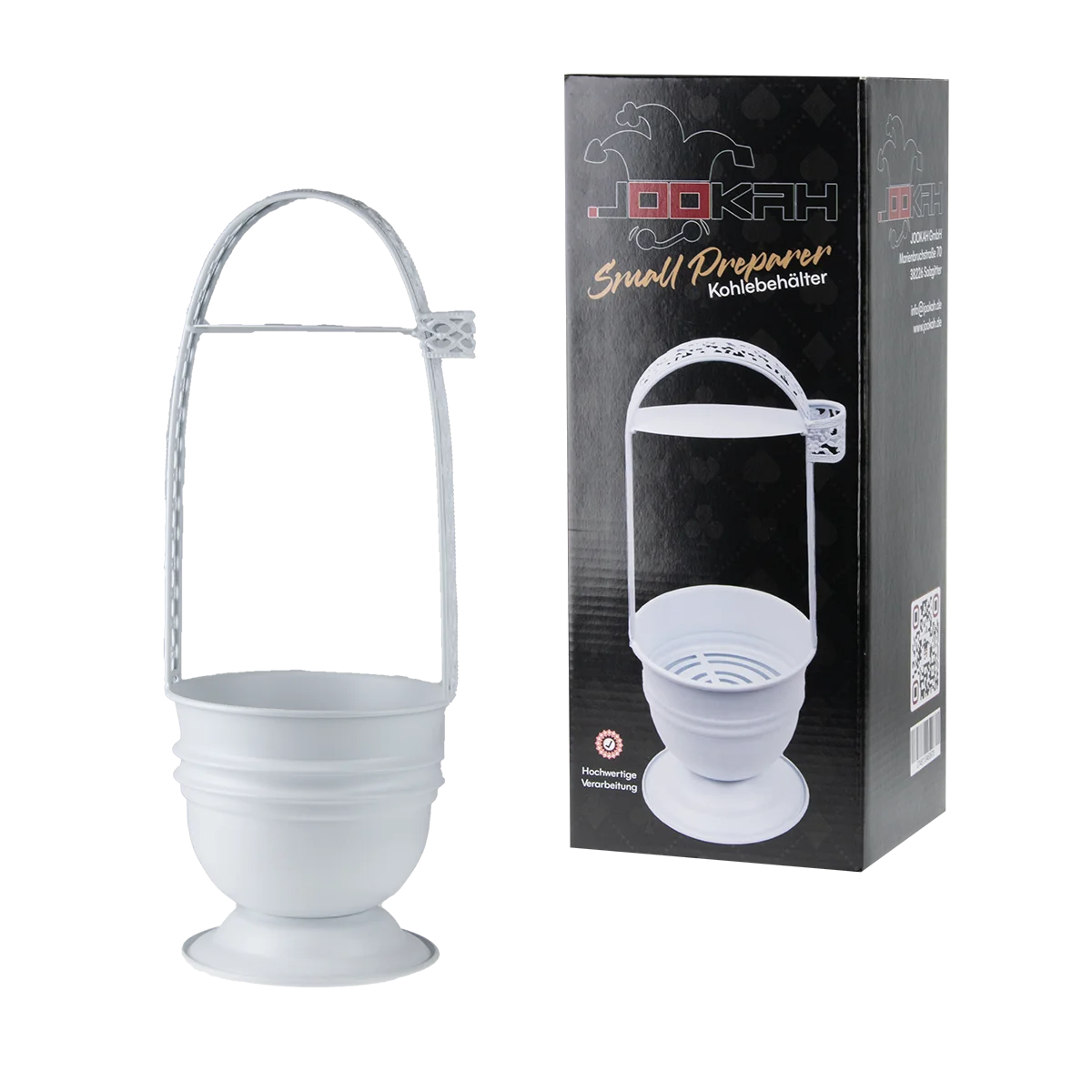 Jookah Kohlebehälter Small Preparer - Weiß