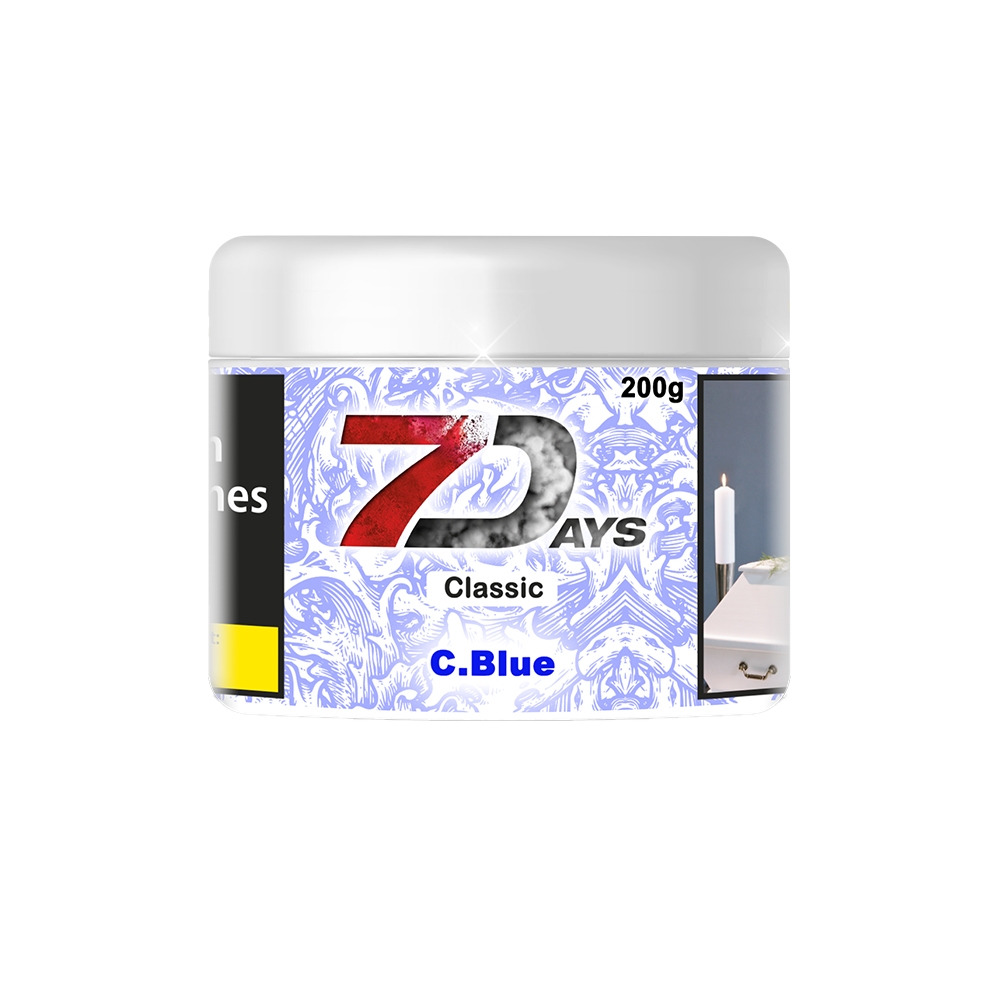 7 Days Tabak Classic 200g - C. Blue