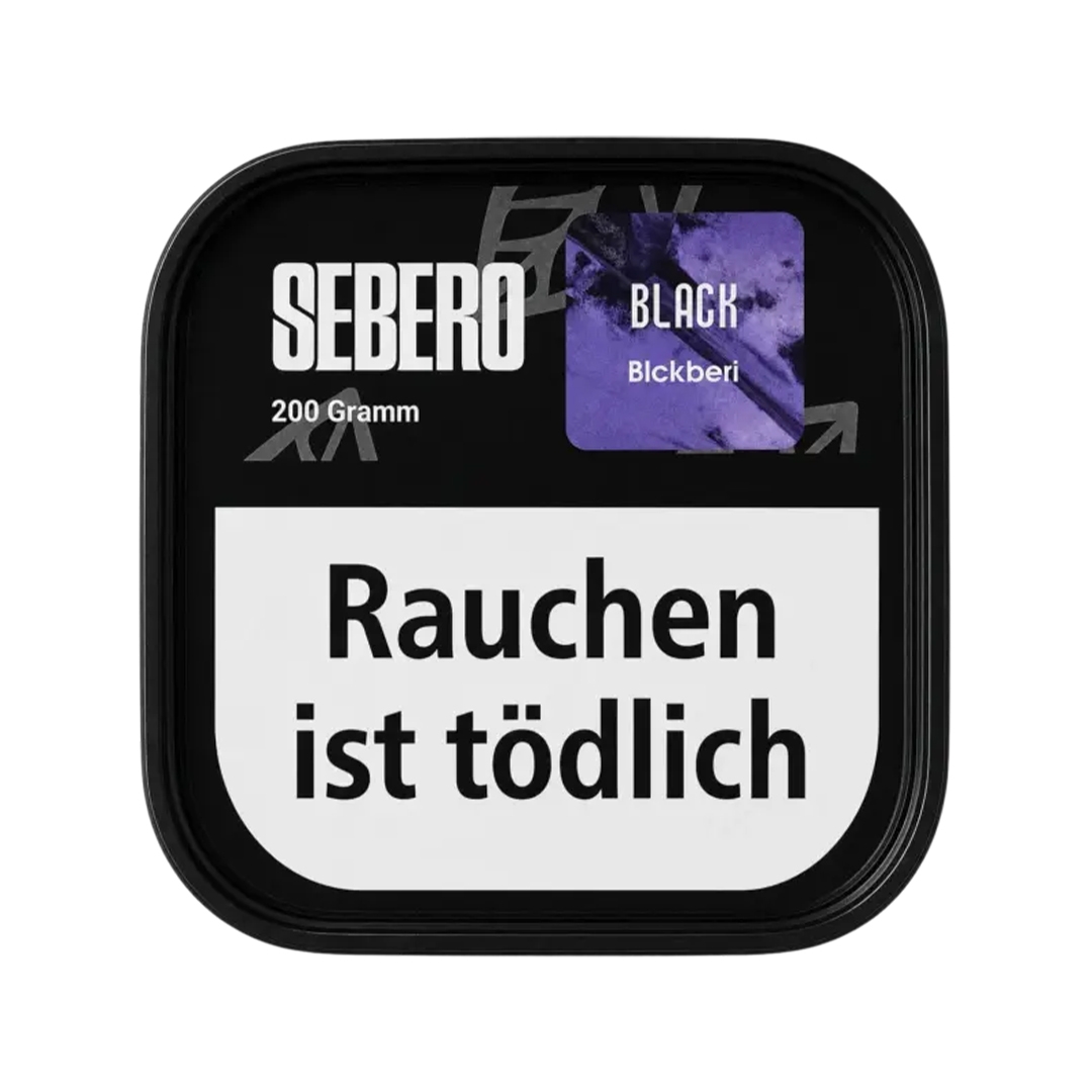 Sebero Black 200g - Blckberi