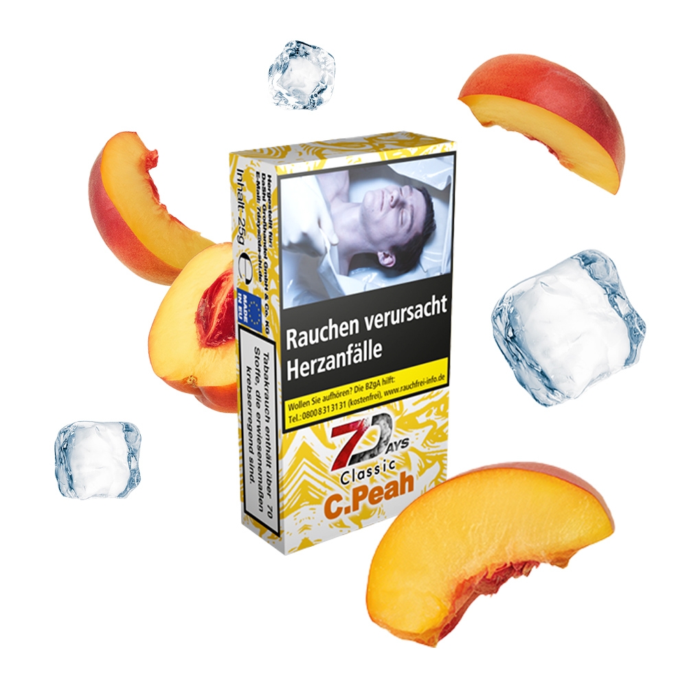 7 Days Tabak Classic 25g - C.Peah