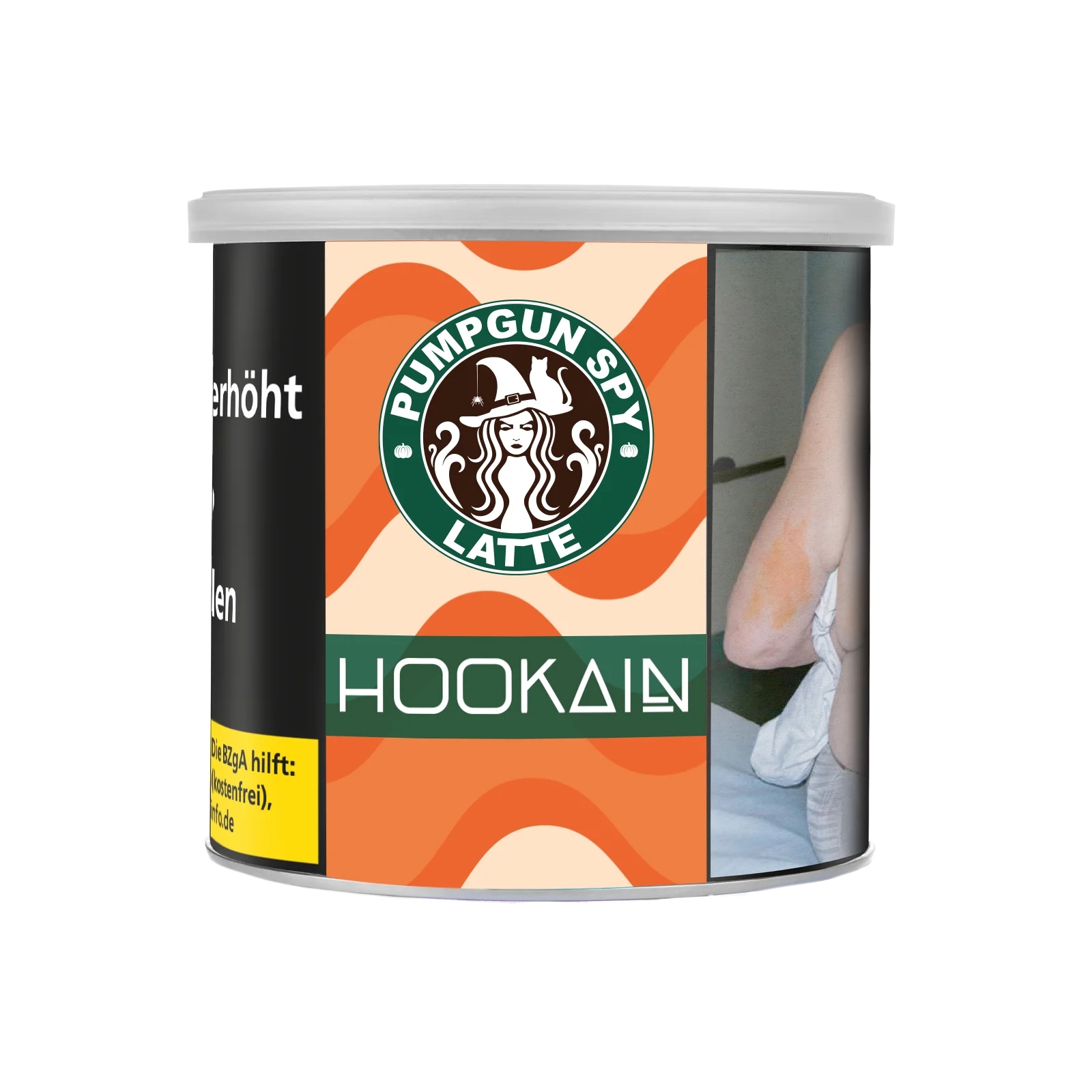 Hookain Tobacco 200g - Pumpgun Spy Latte