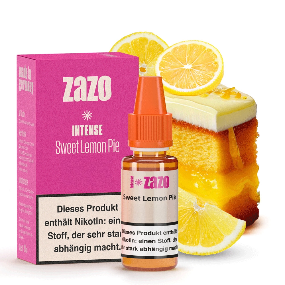 Zazo Intense Liquid 10mg - Sweet Lemon Pie
