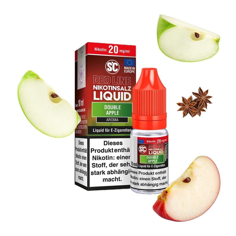 SC Red Line Nikotinsalz Liquid 20mg - Double Apple
