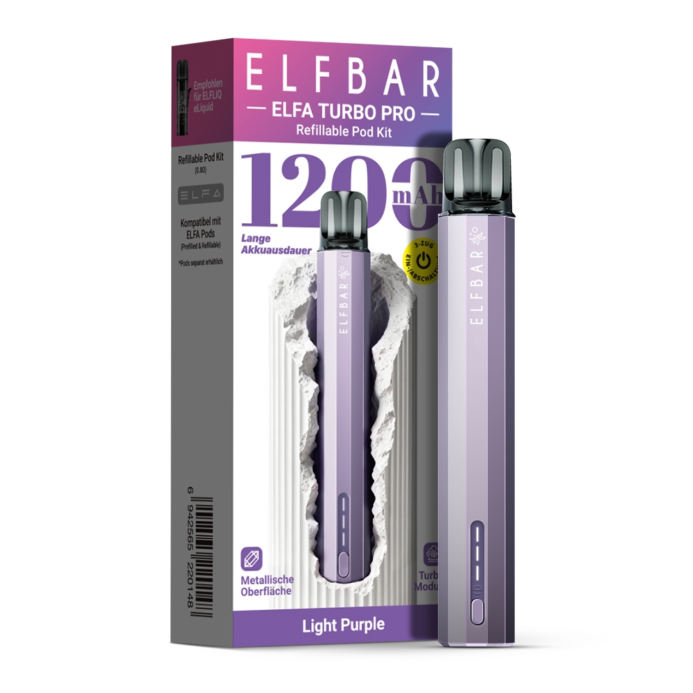 Elfbar ELFA Turbo Pro Kit - Light Purple