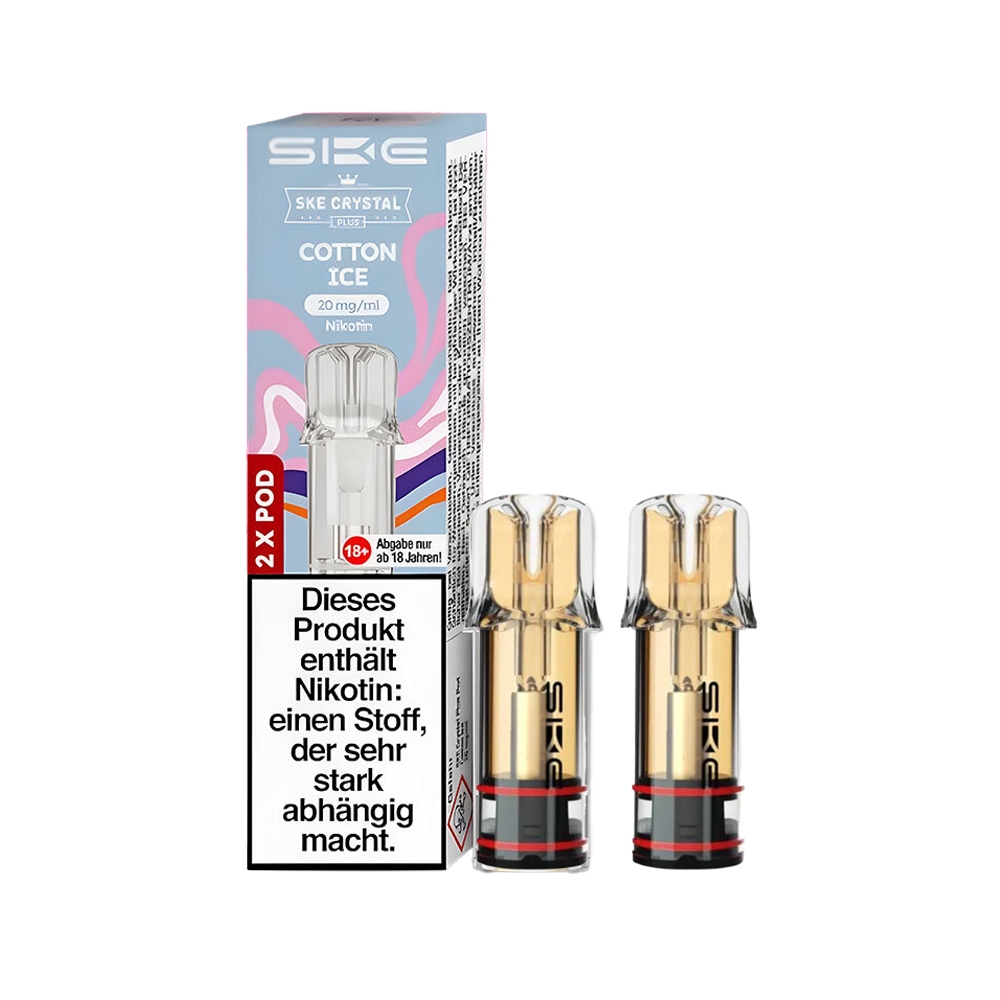 SKE Crystal Plus POD (2er Pack) - Cotton Ice
