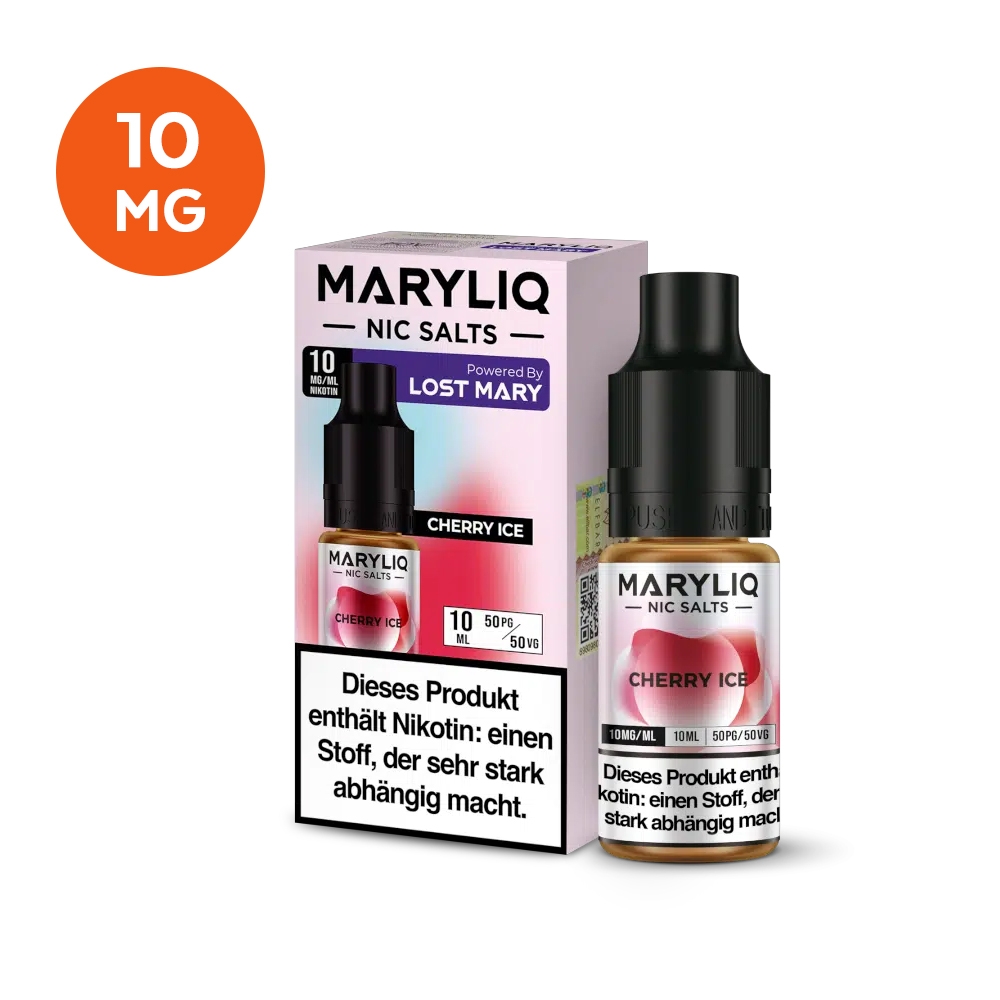 MARYLIQ Nikotinsalz Liquid 10mg - Cherry Ice