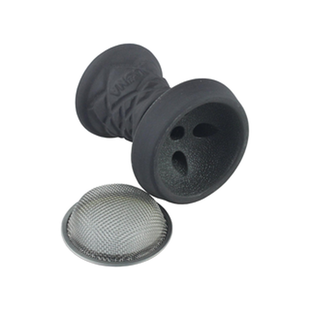 Luna Hookah Steinkopf mit Sieb - Grau