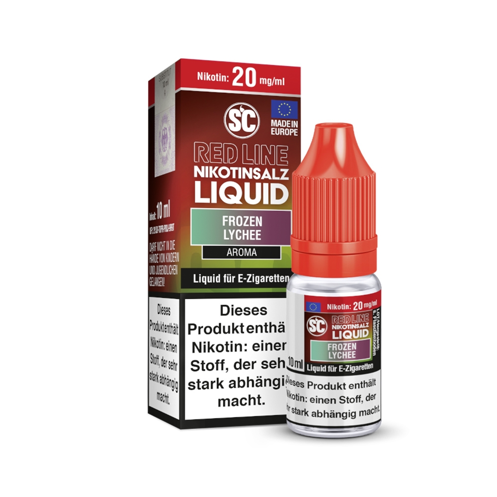 SC Red Line Nikotinsalz Liquid 20mg - Frozen Lychee
