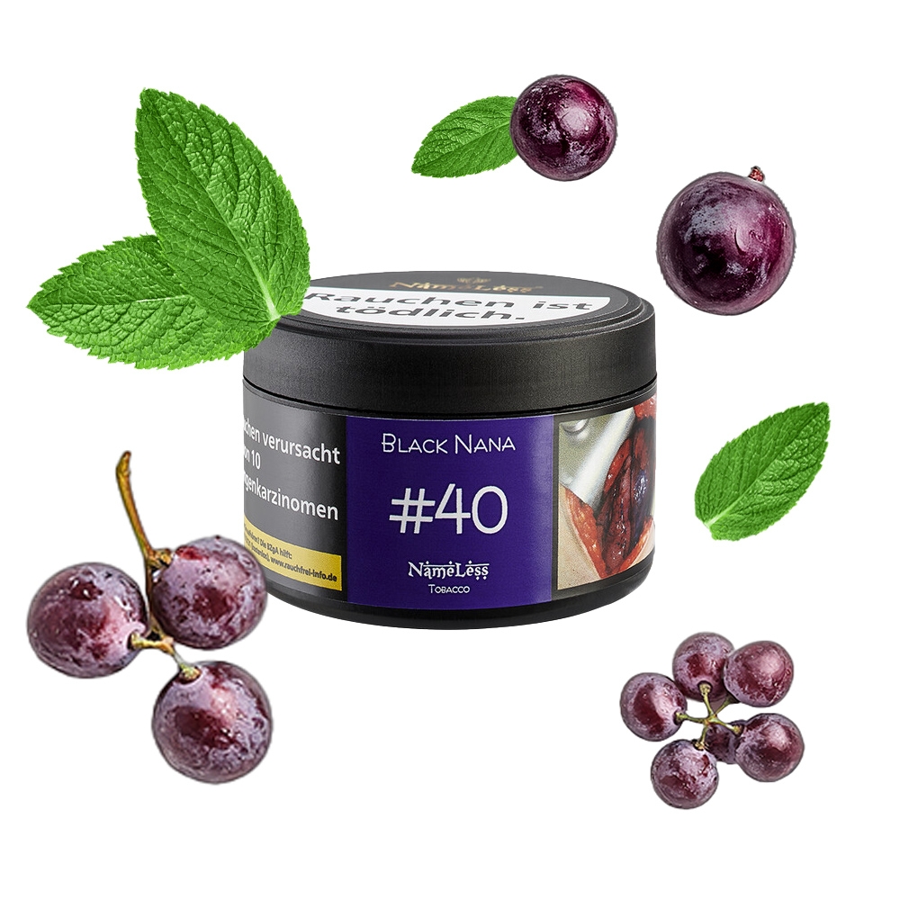 NameLess Tobacco 25g (Dose) - #40 Black Nana