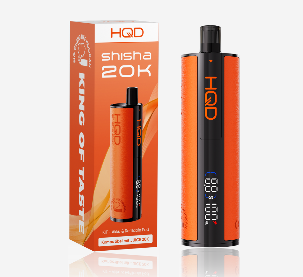 HQD Shisha 20K Akkuträger - Orange