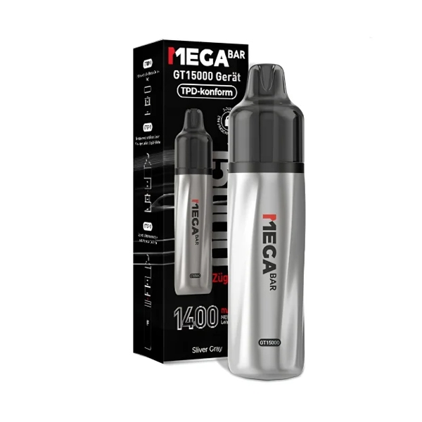 7 Days X Megabar GT15000 Basisgerät - Silver Gray
