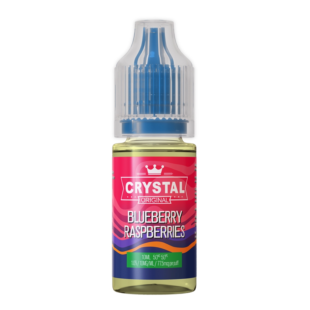 SKE Crystal Nic Salt E-Liquid 10mg - Blueberry Raspberries
