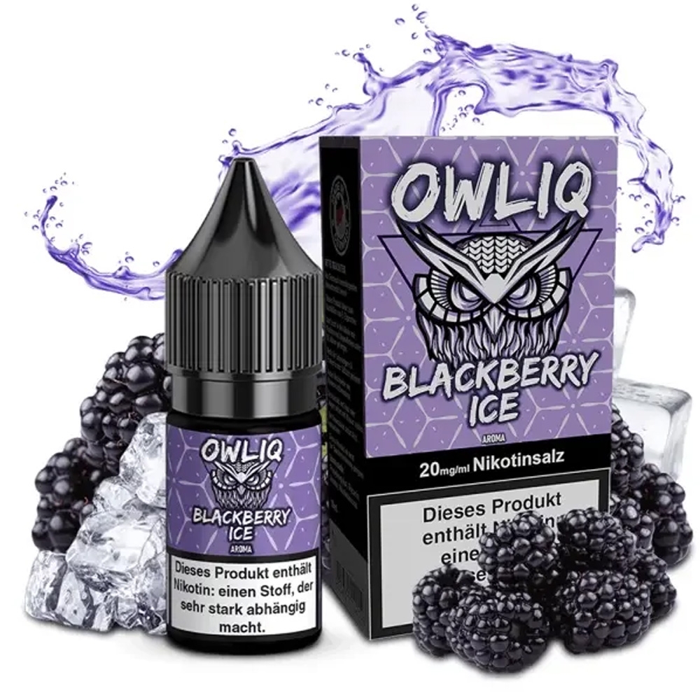 Owliq 20mg - Blackberry Ice