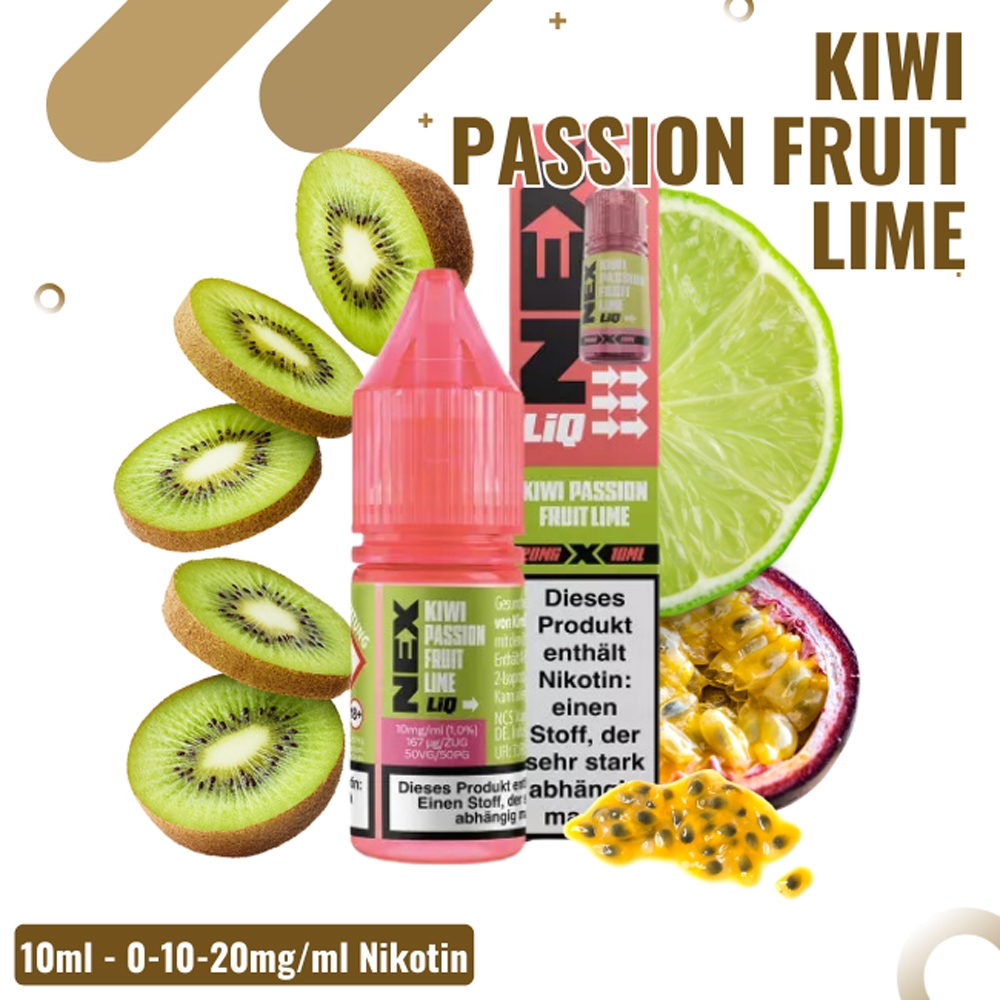 Nexliq Liquid 20mg - Kiwi Passionsfruit Lime