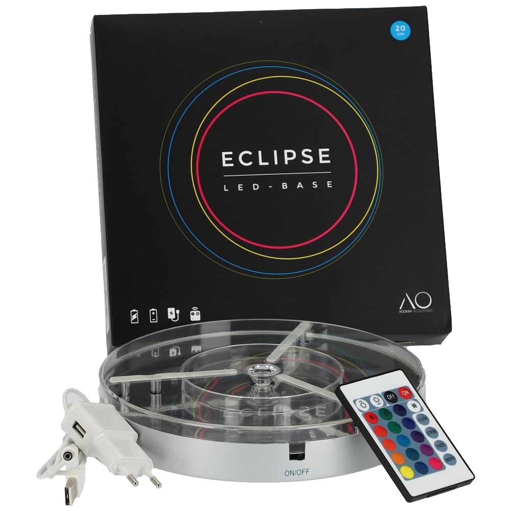 AO Hookah Eclipse LED-Untersetzer 20cm