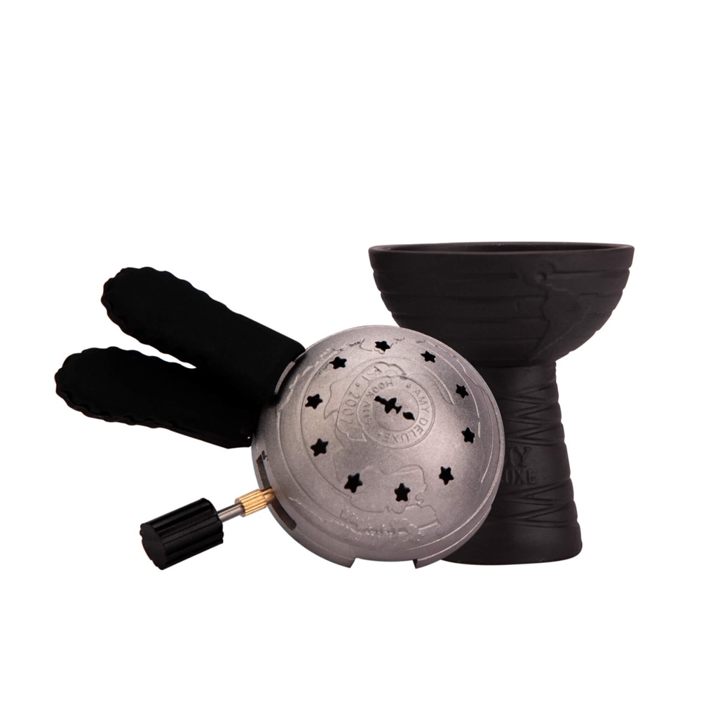 AMY New Age Stone Globe Set Mini - Silver