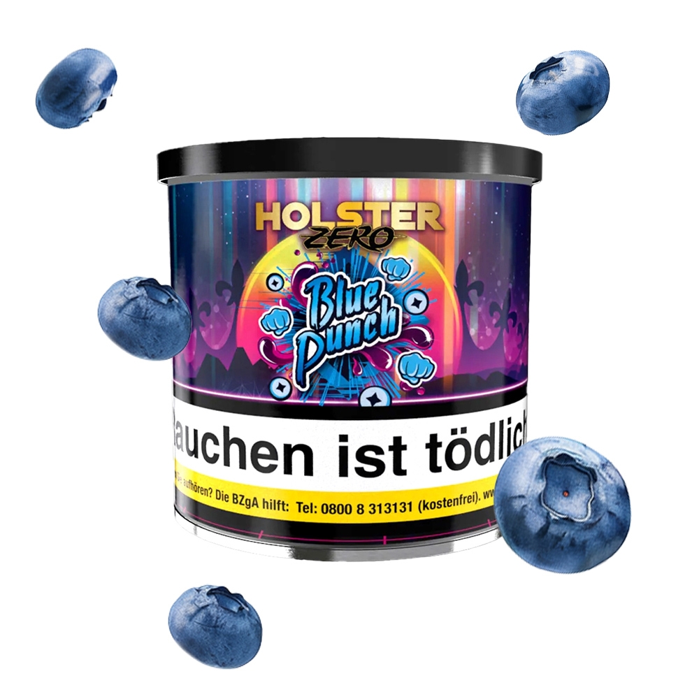 Holster Tobacco Zero 75g - Blue Punch