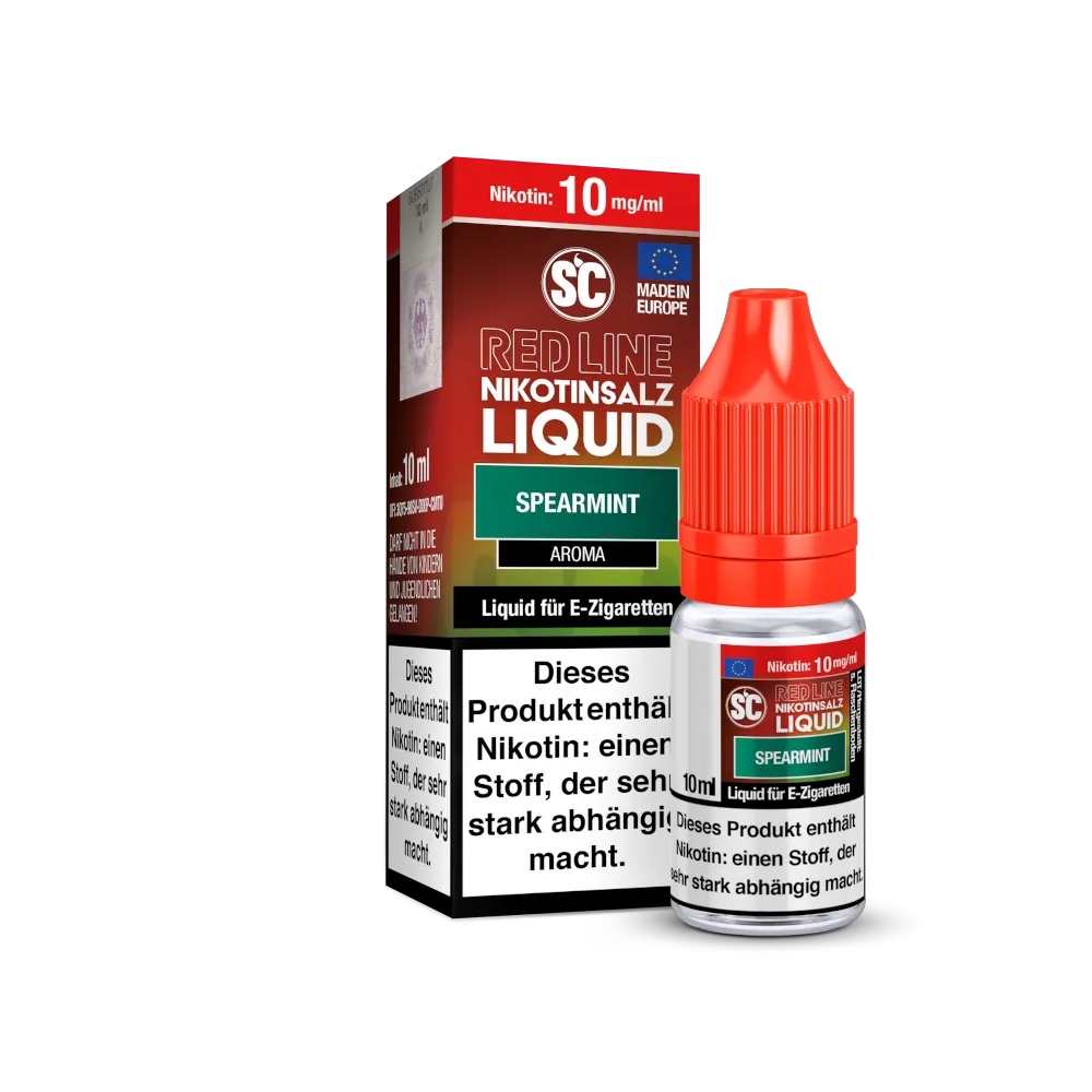 SC Red Line Nikotinsalz Liquid 10mg - Spearmint